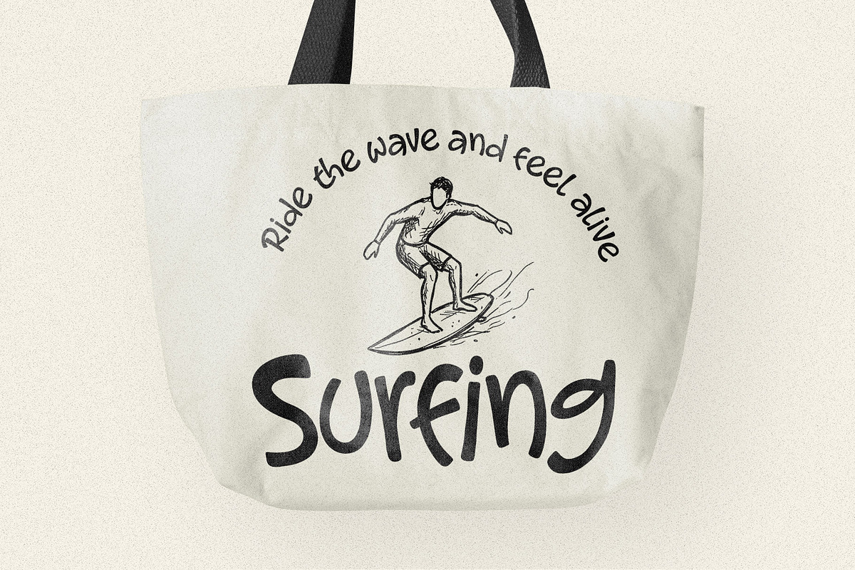 Kolend Casual Display Font, a Handwritten Font by RantautypeStudio (Photo 3 of 15)