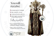 Gothic Horror Ecclesial Characters, a Person Illustration by ThatsDesignArt (Thumbnail 2 of 13)