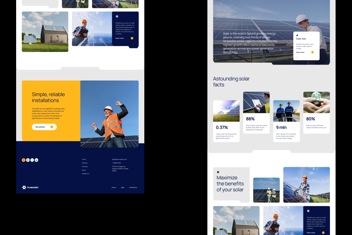 10 Figma Landing Page Templates, a Landing Page Template by zroch design (Photo 7 of 32)
