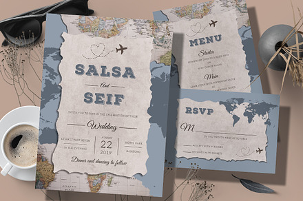 Destination Wedding Invitation
