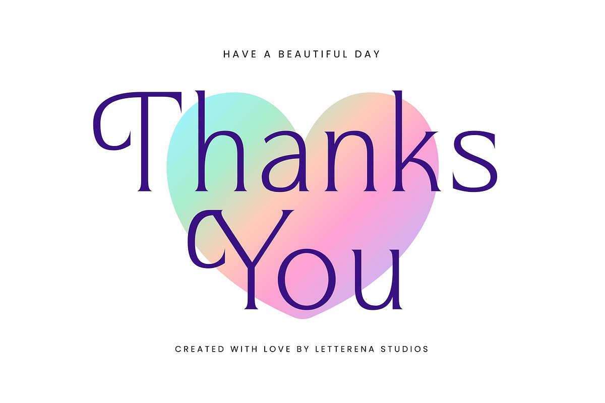 Argent Paradise Serif Oldstyle, a Serif Font by Letterena Studios (Photo 15 of 15)