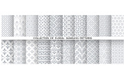 Geometric floral set of patterns., a Pattern Graphic by RODINA (Thumbnail 1 of 3)