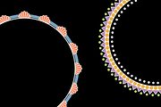 4 Ornate Round Frames, a Decorative Illustration by Penina (Thumbnail 3 of 3)
