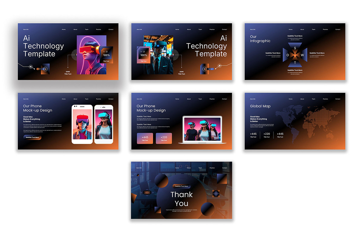 Ai Technology Presentation Template, a Templates & Theme by Pradaxa (Photo 5 of 6)
