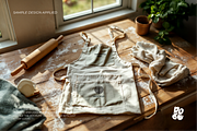 Apron Mockup Set, a Household Mockup by DOBE Studio (Thumbnail 4 of 8)