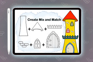 DIY Tale Castle Build A Doodle Brush