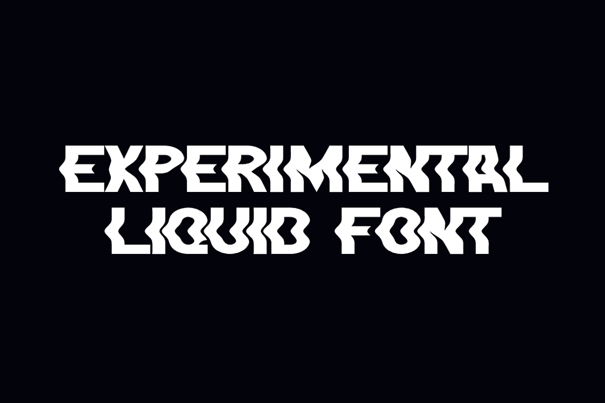 Chagond - Experimental Font, a Sans Serif Font by QR Design Studio (Photo 2 of 7)