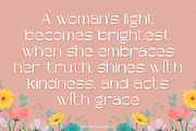 Amoura - Beauty Sans Serif Font, a Sans Serif Font by Flawless And Co (Thumbnail 4 of 10)