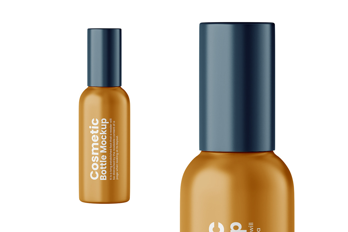 Cosmetic Bottle Mockup, a Product Mockup by Designbuys (Photo 3 of 3)