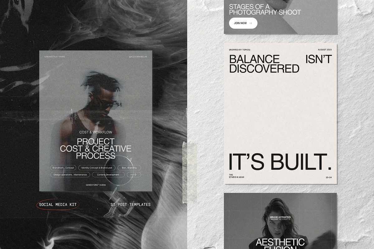 ELVO | Social Media Kit (I), a Social Media Template by Prapti Design (Photo 5 of 10)