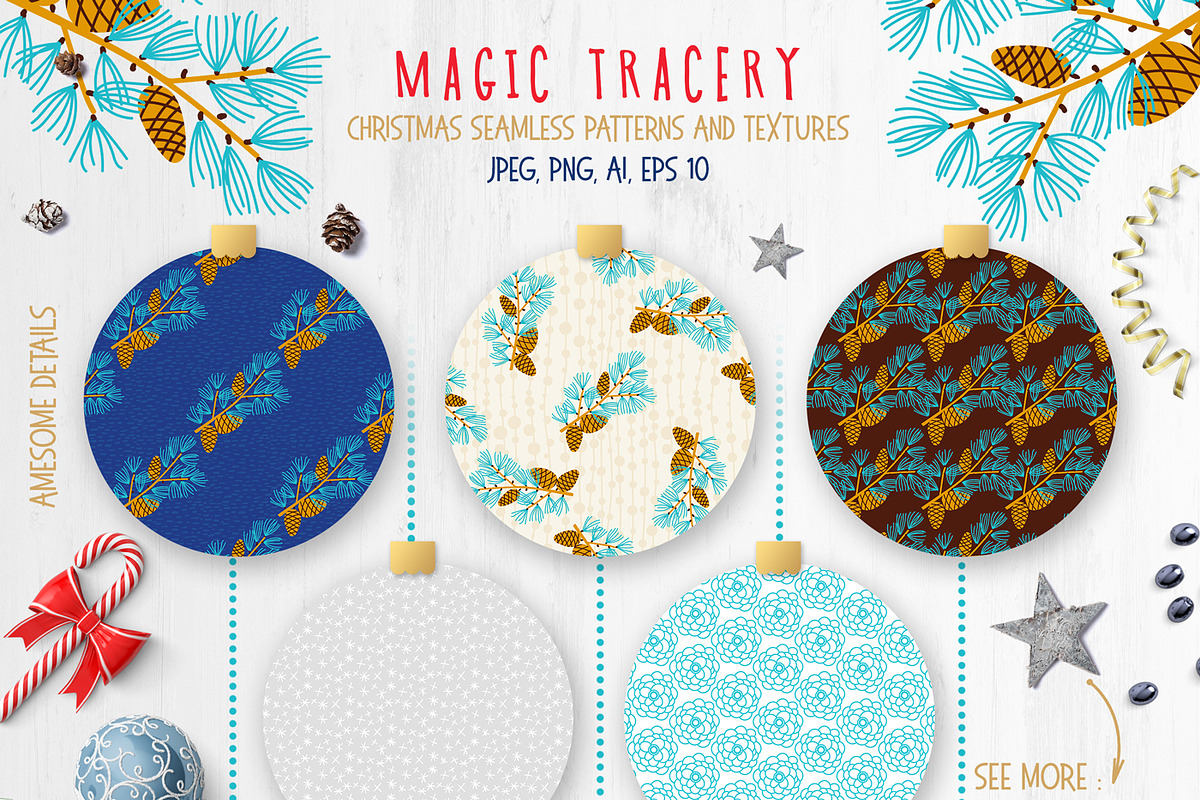 Christmas magic collection, an Object Graphic by KundolaArt (Photo 6 of 8)