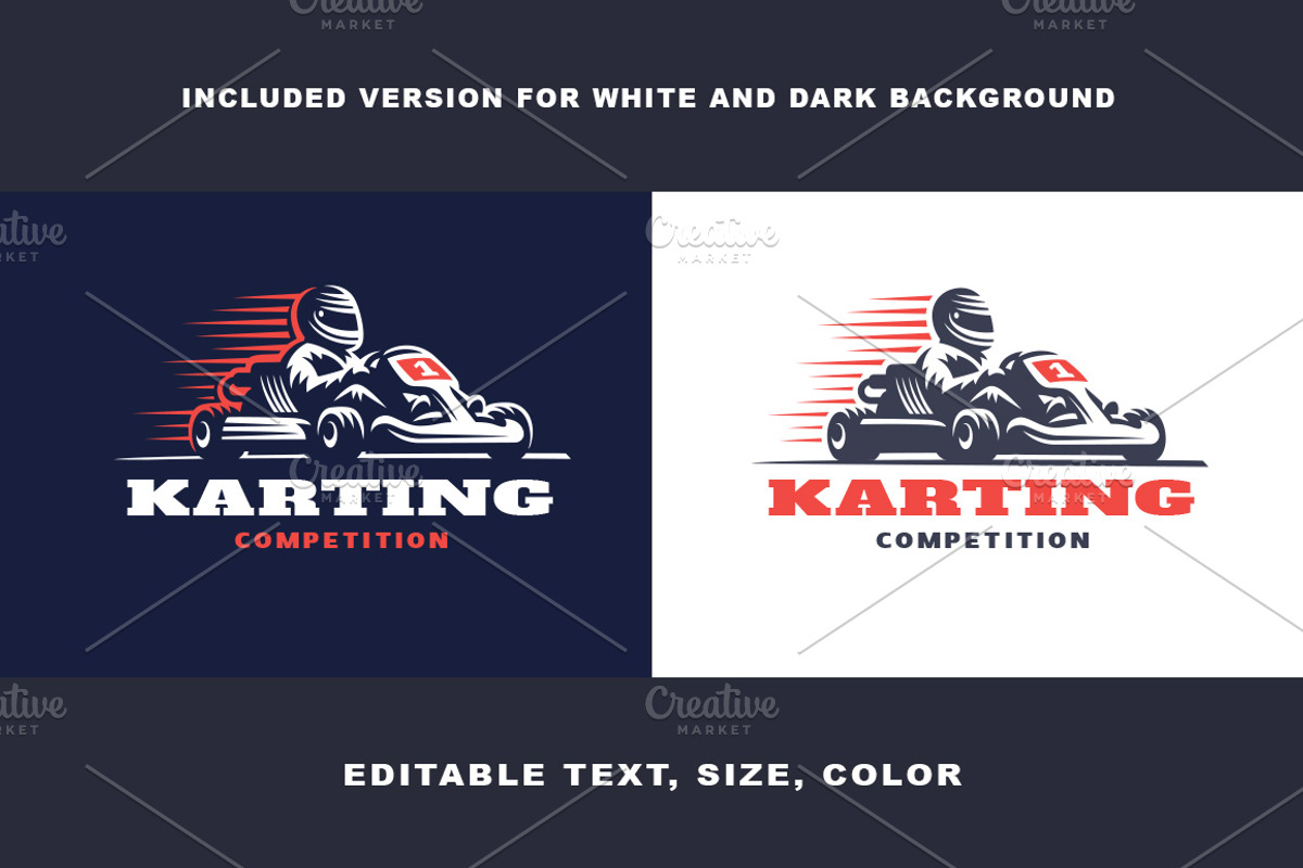 Karting logo, a Branding & Logo Template by SODESIGN (Photo 2 of 2)