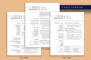 Professional Resume Template Word, a Resume Template by VictoriousVita (Thumbnail 4 of 8)