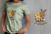 Christmas Star Mix Vintage Cartoon, an Illustration by vectstudio (Thumbnail 4 of 5)