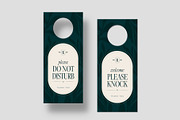 Door Hanger Template, a Stationery Template by BrandPacks (Thumbnail 2 of 7)