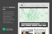 Real Estate WordPress WPCasa Madrid, a WordPress Template by WPCasa (Thumbnail 1 of 7)