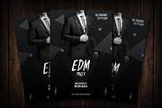 EDM Party Flyer, a Flyer Template by Malaxay (Thumbnail 1 of 2)