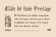 CS Enigma – Blackletter Font, a Blackletter Font by Craft Supply Co. (Thumbnail 6 of 8)
