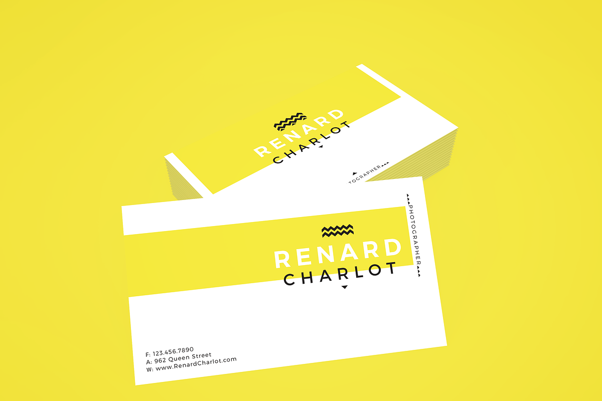 Renard Charlot Business Card, a Business Card Template by D | S Creative Design (Photo 5 of 5)