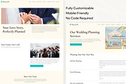 Elegant Wedding Planner Wix Template, a Wix Template by Templify Studio (Thumbnail 2 of 6)