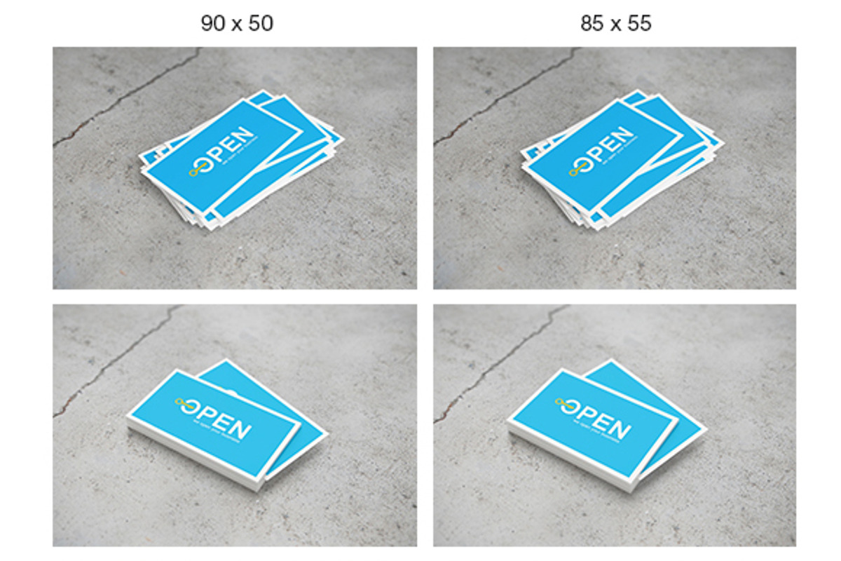 Business Cards Mock-up, a Print Template by ItemBridge (Photo 2 of 5)
