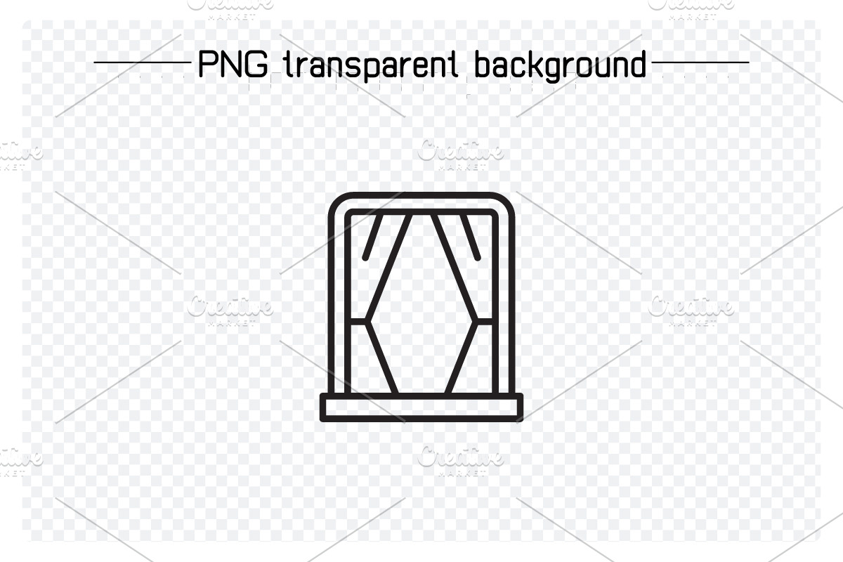 Furniture and Home Decorative Icons, an Outline Icon by Designfour (Photo 5 of 7)
