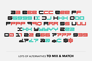 Basis - block font, a Font by SelfBuild Type (Thumbnail 6 of 10)