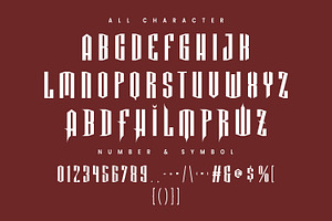 Driht Decorative Display Font