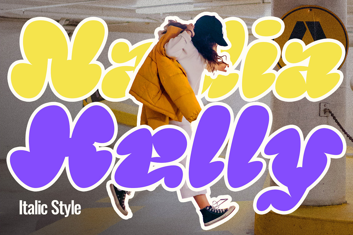 Balwine – Bubble Font, a Handwritten Font by Craft Supply Co. (Photo 3 of 8)