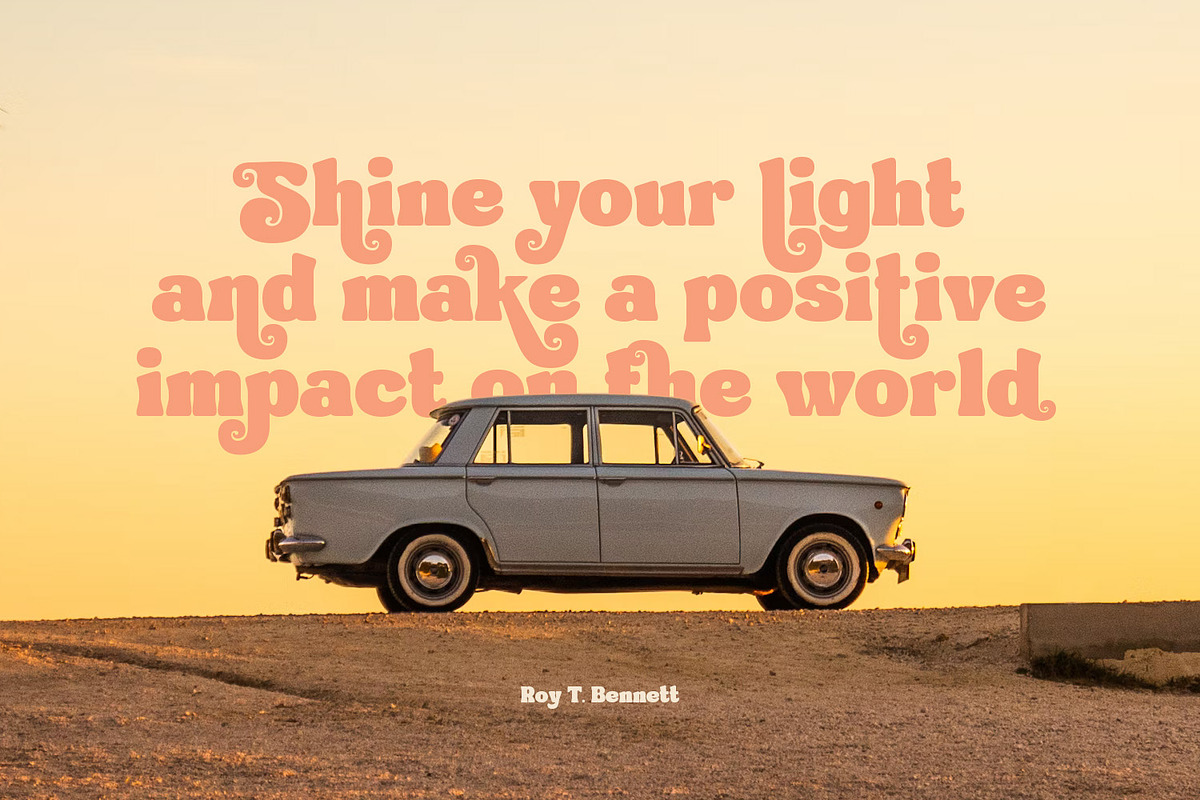 Vintage Daylight, a Symbol Font by Nathatype (Photo 10 of 12)