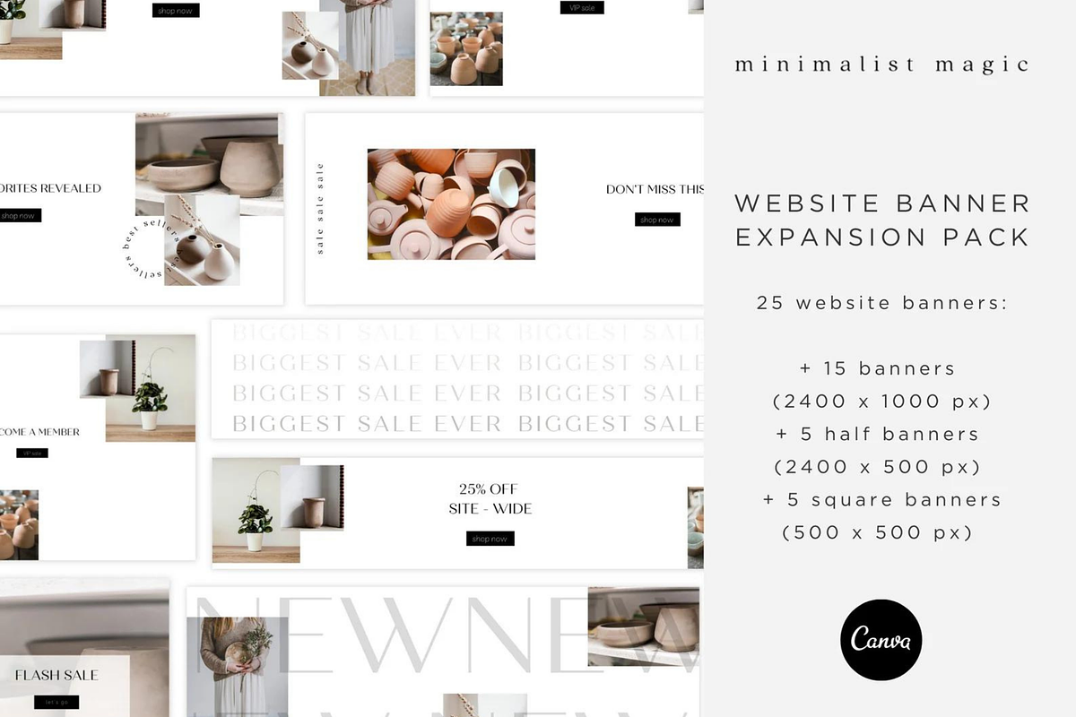 Shopify Theme Bundle | Minimal Magic, a Templates & Theme by Easy Website Themes (Photo 5 of 10)