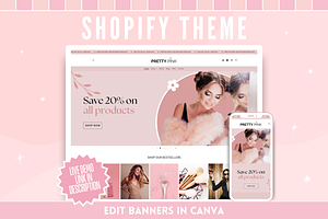 Nail Salon Shopify Theme, a Shopify Template by SunshineStudioBoutique