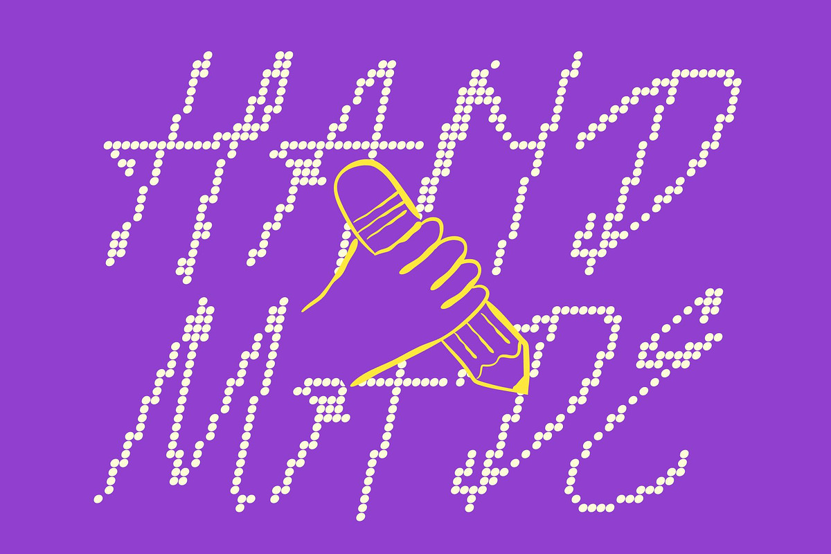 CS Valoria Disco, a Handwritten Font by Craft Supply Co. (Photo 2 of 8)