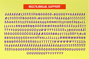 Aresca - Bold Futuristic Font, a Font by Simetrica Labs (Thumbnail 9 of 12)