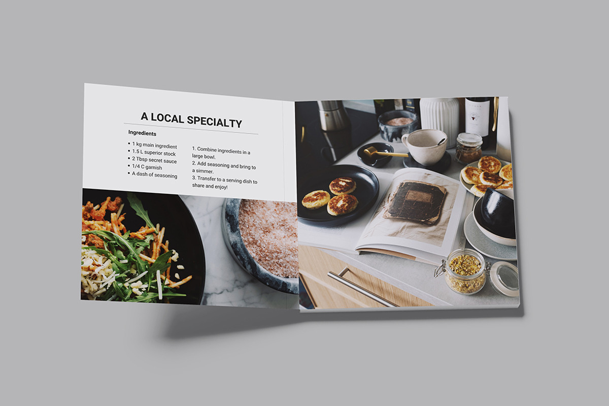 Square Magazine Mockup, a Books & Magazine Mockup by Squashy Creative Studio (Photo 4 of 5)