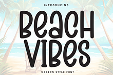 Beach Vibes | Script Font