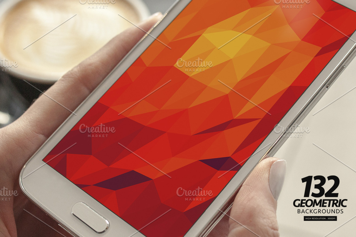 Geometric Backgrounds 132 preview 3