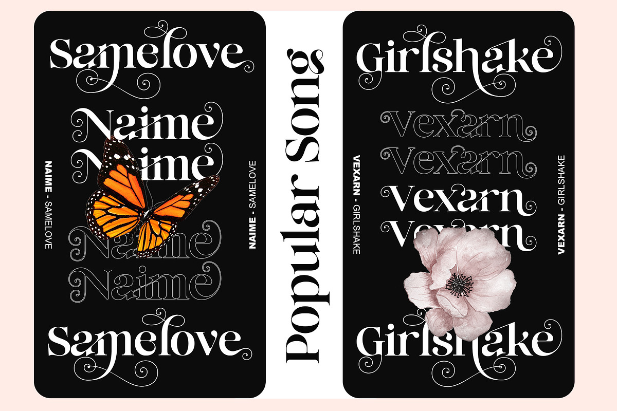 Premium Montage, a Serif Font by NYDESIGN (Photo 5 of 9)