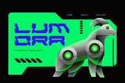 Ireon Cyberpunk - Modern Logo Font, a Sans Serif Font by Nirmana Visual (Thumbnail 6 of 9)