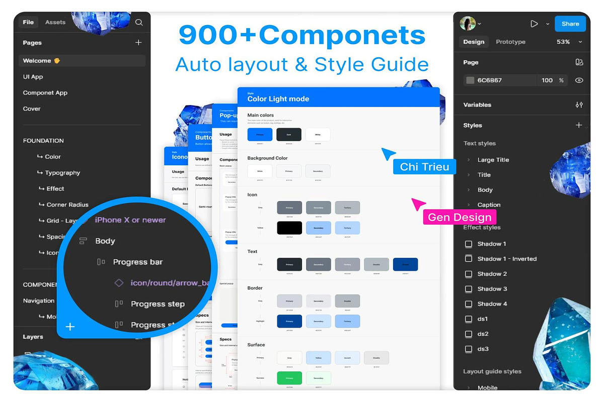 AI Rock Scanner: Identify Rocks, an UI Kit Template by Creative Perspective (Photo 4 of 5)