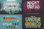 Retro Halloween Bundle, a Font by Dharmas Foundry (Thumbnail 3 of 5)