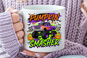 Pumpkin Smasher Halloween PNG, a Seasonal Illustration by DreamCafeArt (Thumbnail 7 of 7)