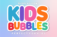 Kids Bubbles - Cute Bubble Font