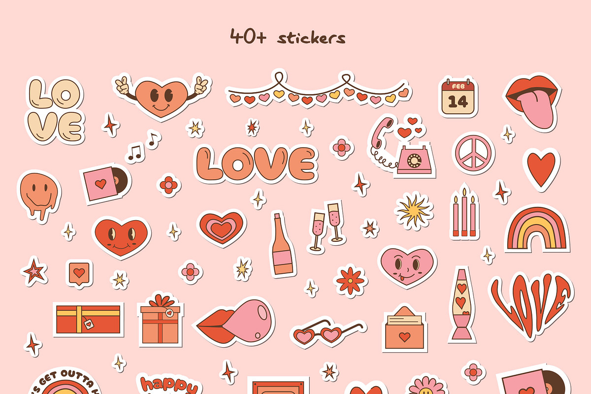 Love Vibes Collection, a Decorative Illustration by millering (Photo 5 of 14)