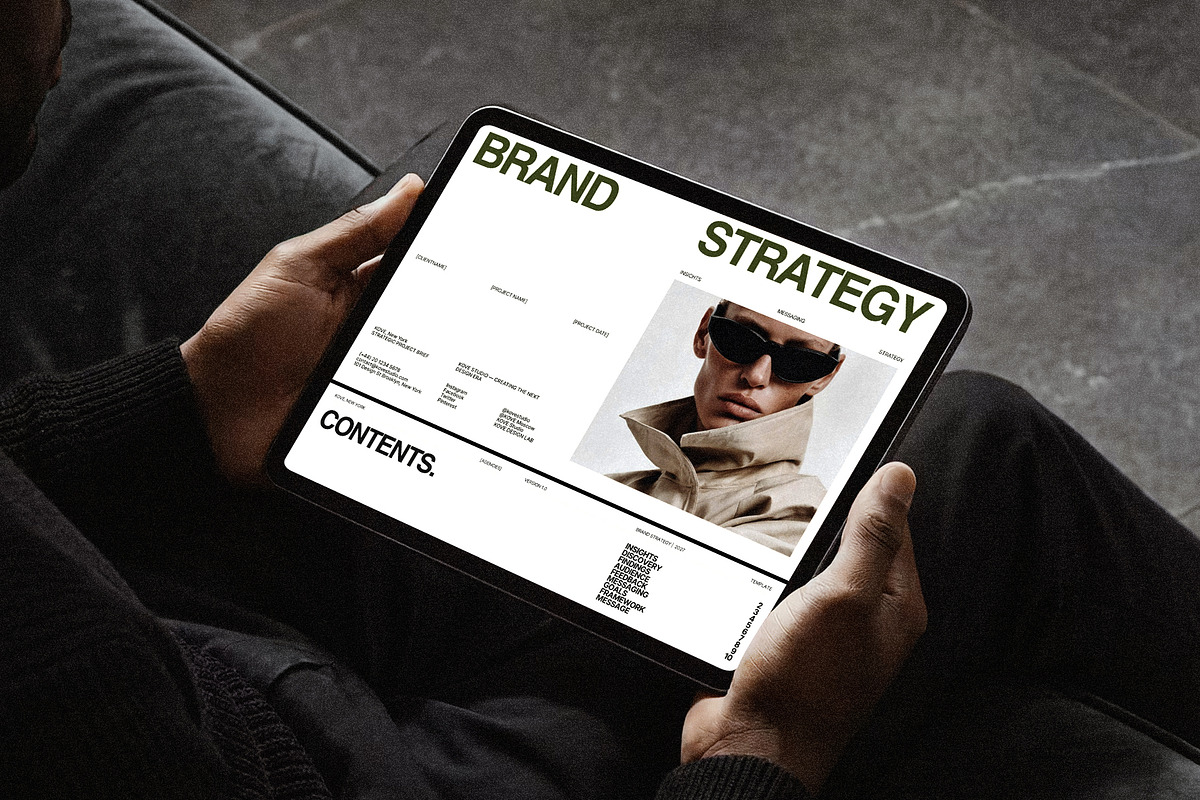 KOVE | Brand Strategy Template, a Presentation Template by Prapti Design (Photo 6 of 11)