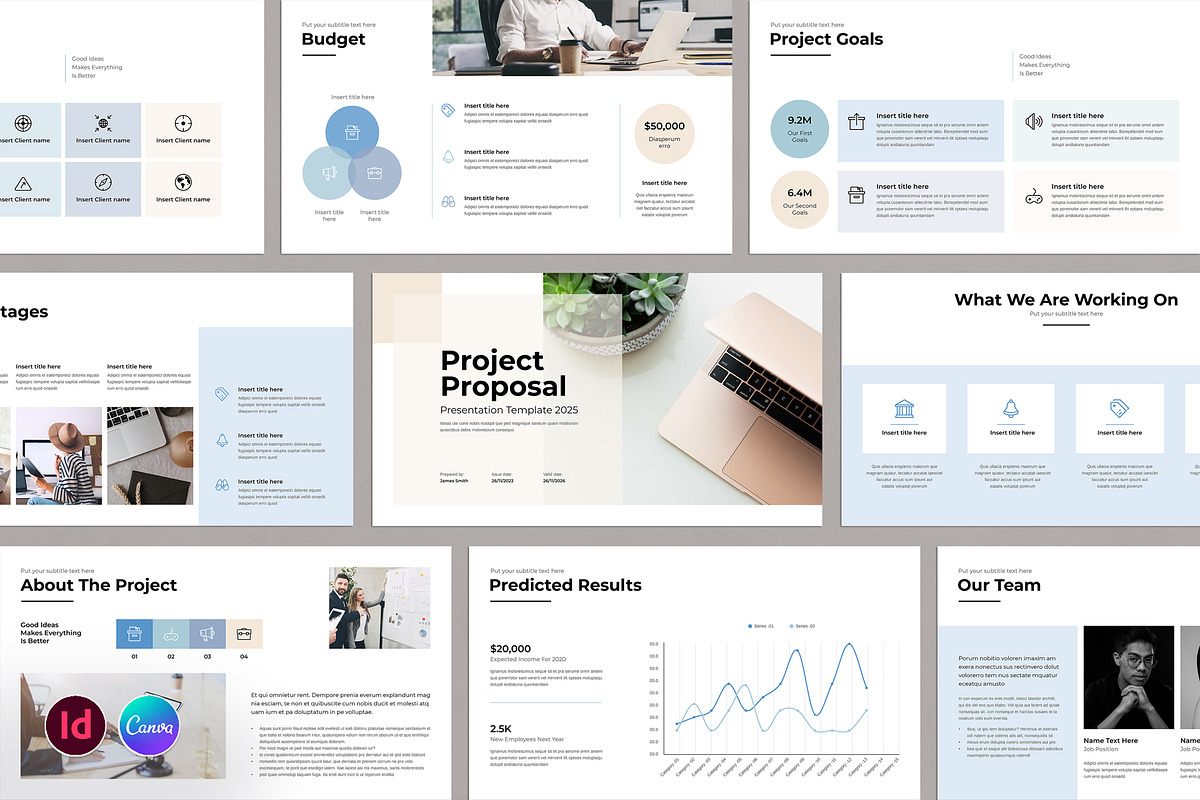 Project Proposal Presentation Layout, a Presentation Template by ...