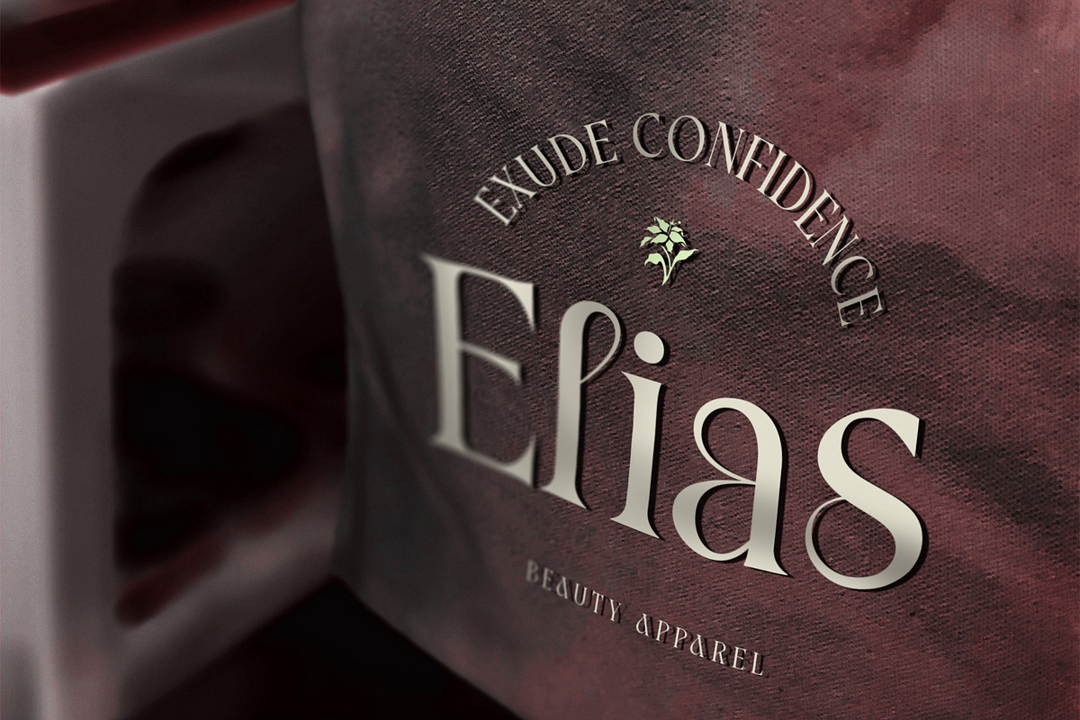 CS Blessing – Art Nouveau Font, a Serif Font by Craft Supply Co. (Photo 4 of 8)