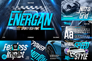 Futuristic Sport Font Bundle, a Sans Serif Font by Burntilldead (Thumbnail 4 of 10)