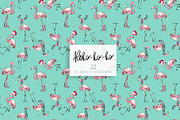 Tropical Santa Christmas Patterns, a Pattern Graphic by KaramfilaS (Thumbnail 5 of 28)