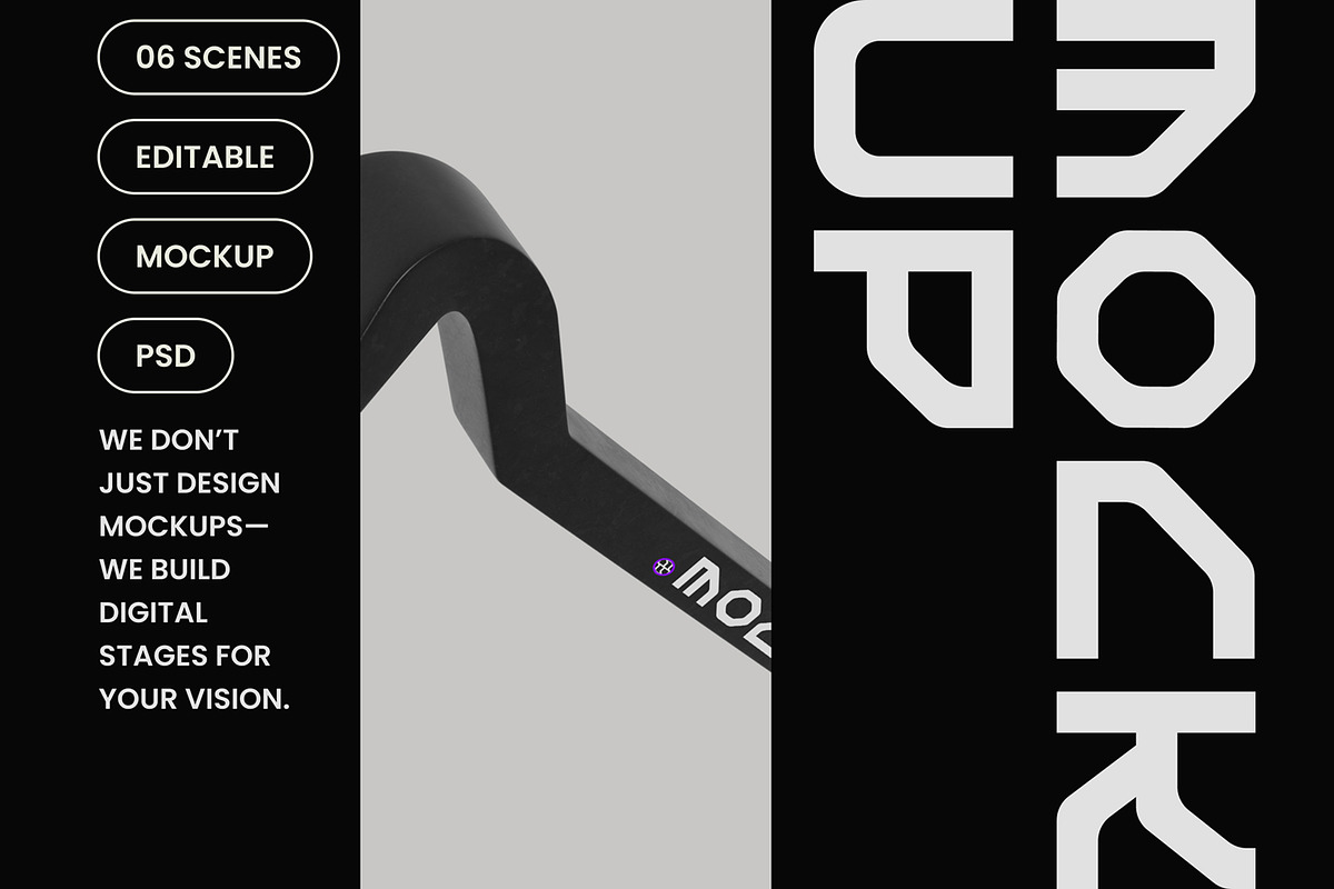 Crowbar Mockup, a Household Mockup by hiddemaru (Photo 4 of 4)